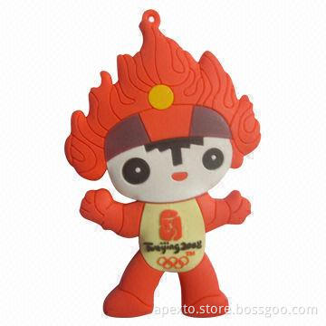 Doll USB Flash Drives with Plug-and-play Function
